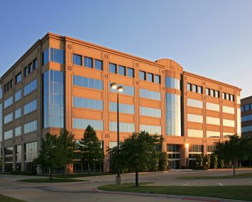 One of the two Legacy Place office buildings.