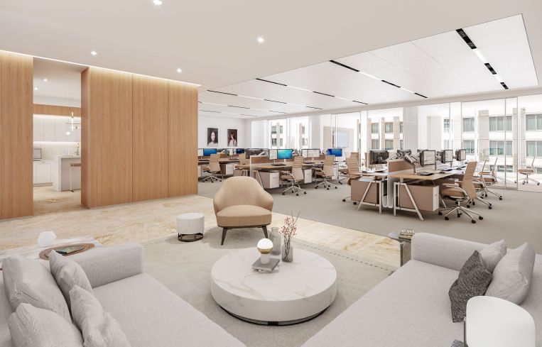 Savanna will offer two different prebuilt environments to tenants who want to have their design handled by Gensler.