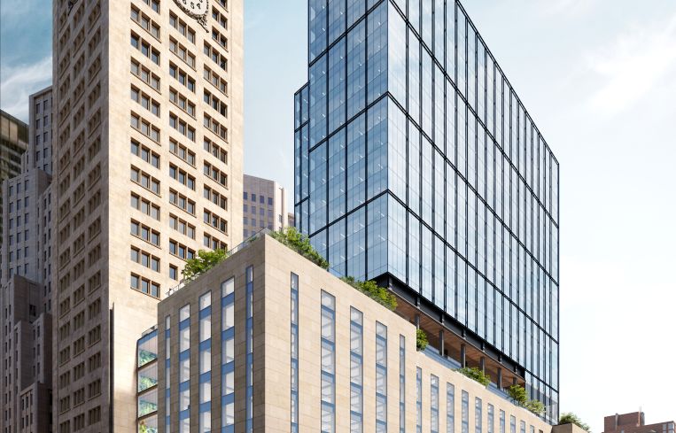 A rendering of the future One Madison Avenue, at 23rd Street and Madison Avenue.