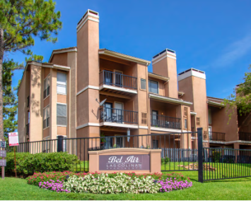 Bel Air Las Colinas apartments in Irving, Texas. 