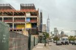 The building borders the West Side Highway and Hudson River Park. “We looked at this building as the only building in New York City that effectively has a front yard,” Frazier said. 