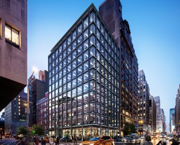 GDSNY and its partner Klovern break ground today on their new 12-story office building at 322-326 Seventh Avenue.