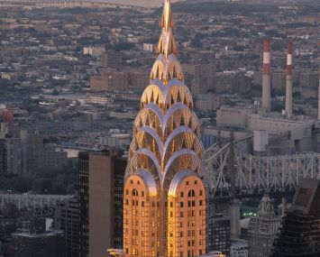 The Chrysler Building at 405 Lexington Avenue in New York City.