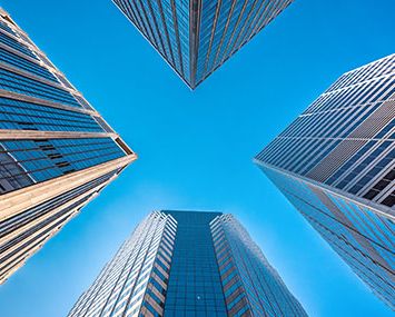 Skyscrapers in Lower Manhattan