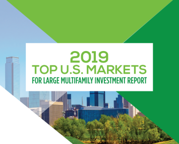 2019 Top U.S. Markets for Large Multifamily Investment Report