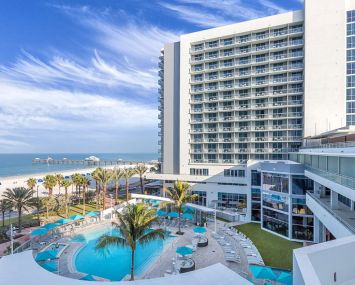 The Wyndham Grand Clearwater Beach in Clearwater, Fla.