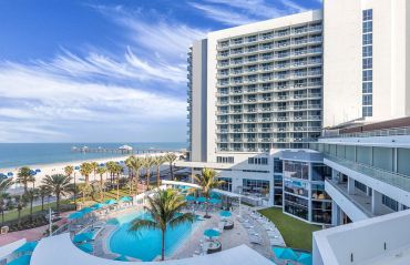 The Wyndham Grand Clearwater Beach in Clearwater, Fla.