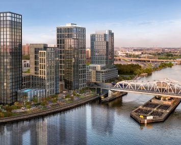 Brookfield's planned project on the South Bronx waterfront will include 1,300 apartments, including 350 affordable ones. It's one example of a project receiving the Affordable New York 421a tax break.