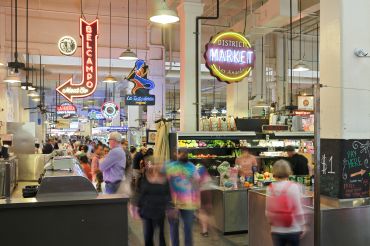 Developers may want the next Grand Central Market in Los Angeles, but the food hall trend is showing signs of waning across the country.
