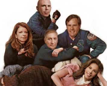 From left: MaryAnn Gilmartin, Scott Rechler, Marty Burger, Tommy Craig and Leslie Himmel.