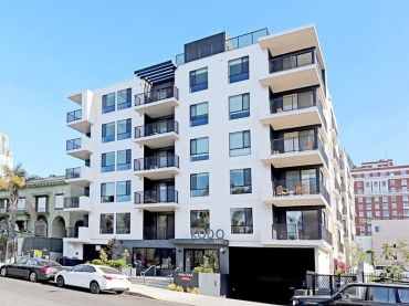 The 60-unit, newly-built complex called The Kodo at 2867 Sunset Place.