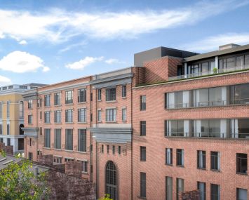 A rendering of Archer Residences in Boston.