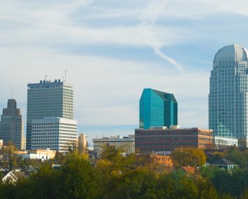Downtown Winston-Salem, N.C.