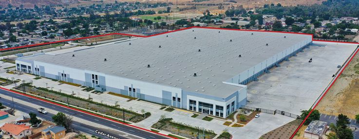 The Bloomington Logistics Center spans 677,383 square feet on more than 34.5 acres.