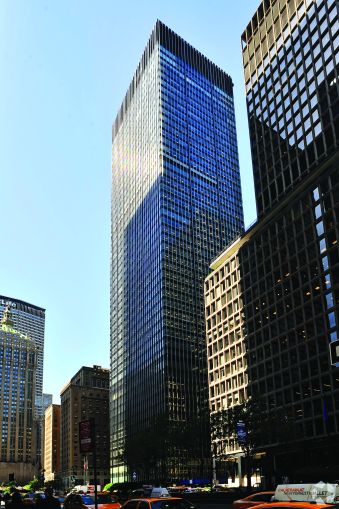 The current 270 Park Avenue, which JPMorgan Chase plans to demolish to make way for a new tower.