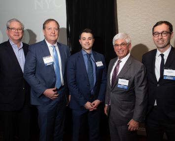 Matt Galligan, Nelson Mills, Brad Dubeck, Jay Neveloff and Laurent Morali.