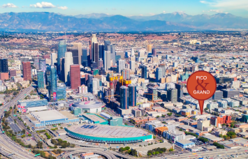 Housing Diversity Corporation submitted plans this week to build 151 micro-units near the Convention Center at Pico Boulevard and Grand Avenue in the South Park neighborhood of Downtown Los Angeles.