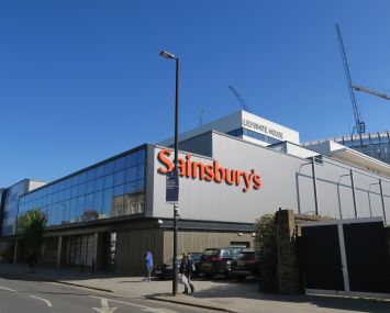 A Sainsbury's store in northern England.