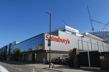 A Sainsbury's store in northern England.