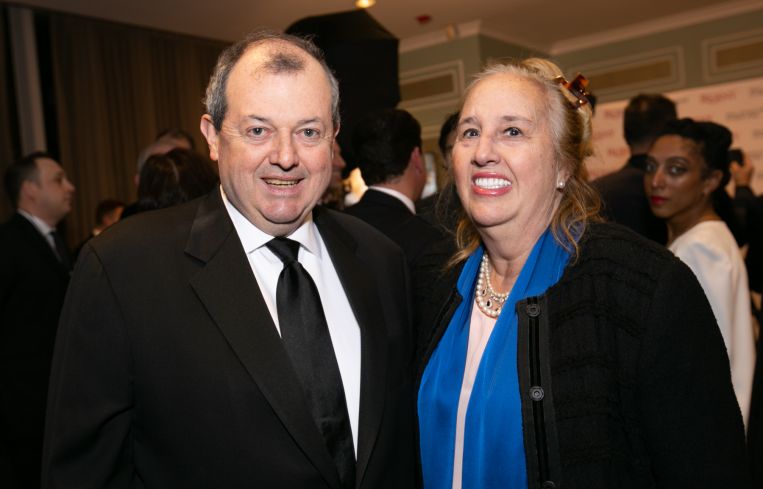 REBNY President James Whelan; Manhattan Borough President Gale Brewer.