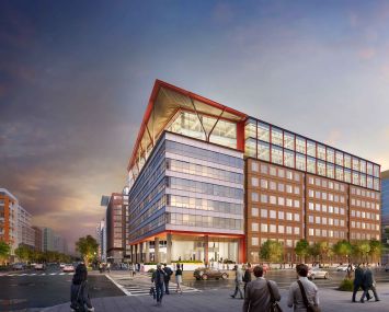A rendering of the 80 M Street expansion.