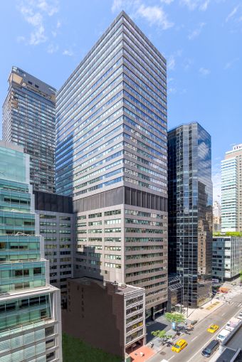 Cantor Fitzgerald has renewed at 110 East 59th Street (center) and 499 Park Avenue (right).