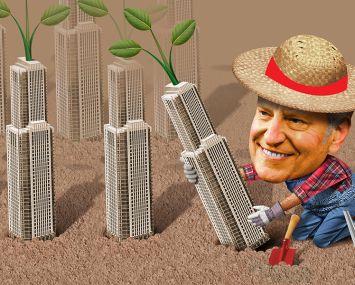 Bill De Blasio is laying new roots for environmentalism in New York City.