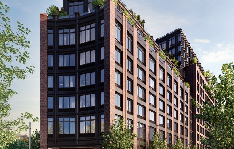 A rendering of 475 Clermont Avenue.