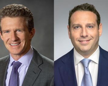 Walker & Dunlop chairman and CEO Willy Walker, left, and AKS Capital Partners co-founder and former head of debt, equity and structured finance at JLL.