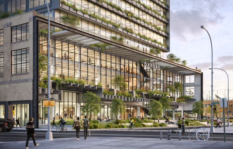 A rendering of St. Johns Terminal.