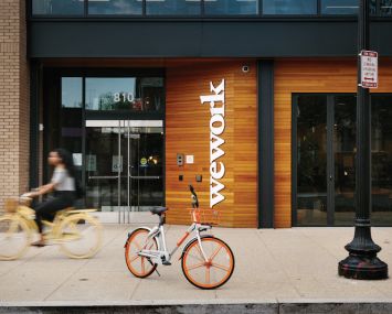 A WeWork location in Washington DC.