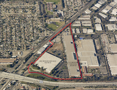 The two properties on Mission Oaks Boulevard span 733,820 square feet.