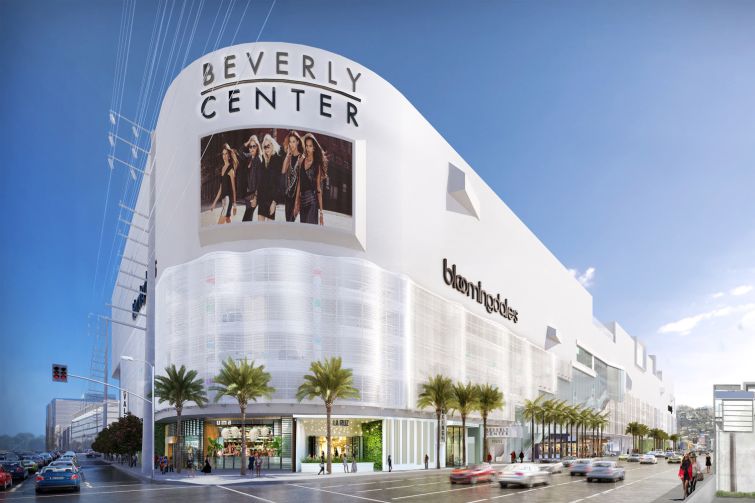 The Beverly Center in Los Angeles is one of Taubman’s premier mall locations.