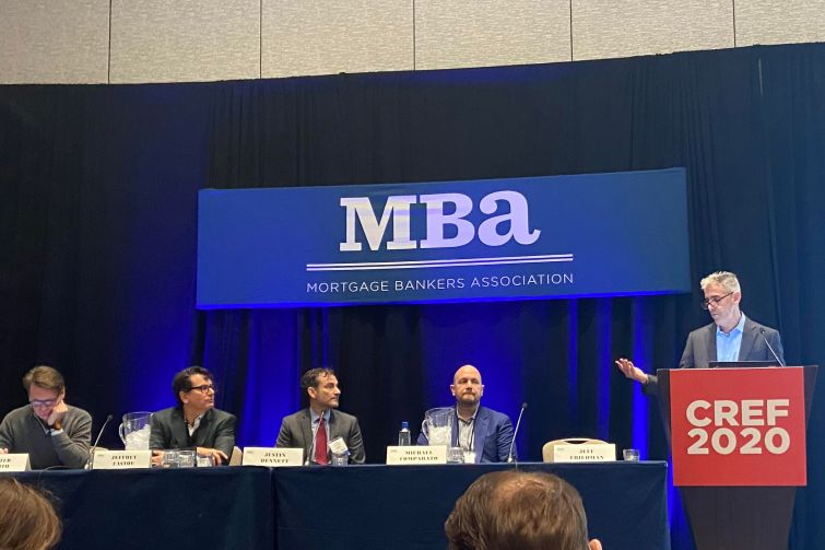 MBA CREF 2020 From left to right: Peter Smith, Jeff Fastov, Justin Bennett, Michael Comparato and Jeff Friedman.