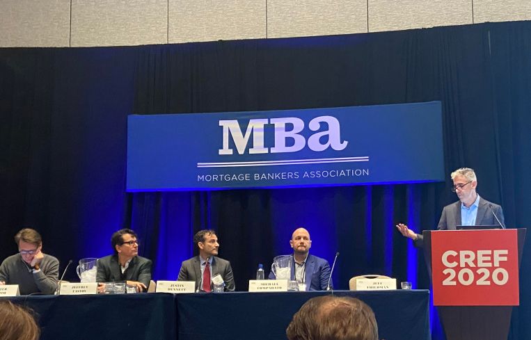 MBA CREF 2020 From left to right: Peter Smith, Jeff Fastov, Justin Bennett, Michael Comparato and Jeff Friedman.