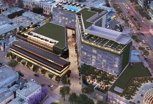 A rendering of Robertson Lane.