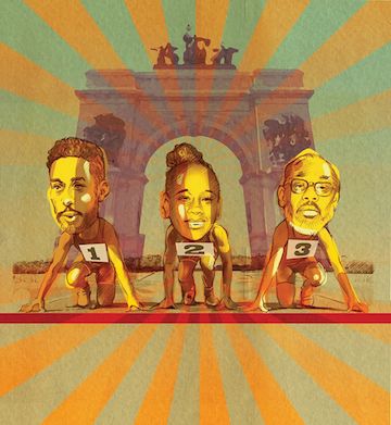 BEEP, BEEP: Watch out for (from left to right) Antonio Reynoso, Chirlane McCray and Robert Cornegy as they eye the race for Brooklyn borough president.