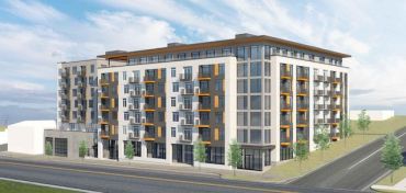A rendering of The Hailey at 1210 Tacoma Avenue South in Tacoma.