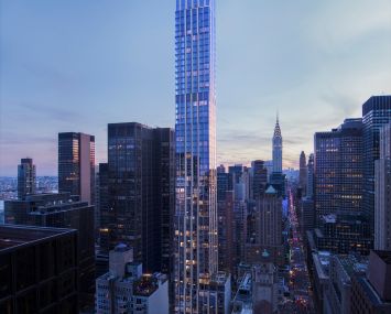 A rendering of The Centrale at 138 East 50th Street.