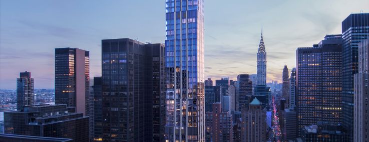 A rendering of The Centrale at 138 East 50th Street.
