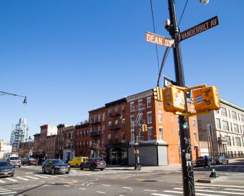 Vanderbilt Avenue in Prospect Heights, Brooklyn.