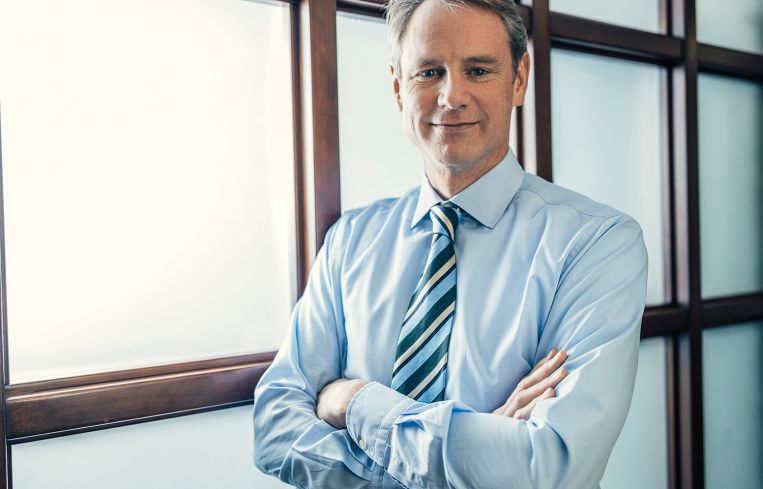 James Flynn, the managing partner of healthcare investment firm Deerfield, thinks he can create a biotech research hub in Midtown South.