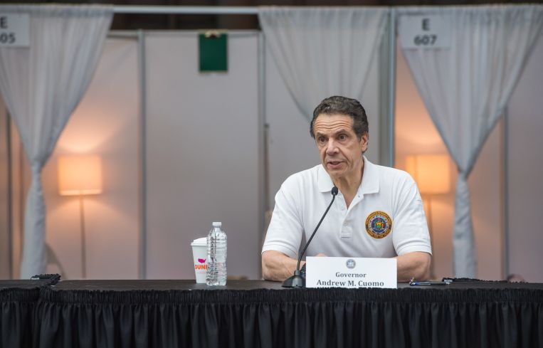 cuomo press conference javits hospital