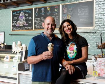 Ample Hills founders Brian Smith and Jackie Cuscuna