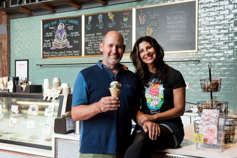 Ample Hills founders Brian Smith and Jackie Cuscuna