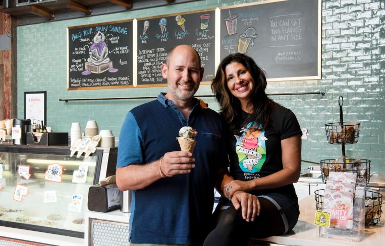 Ample Hills founders Brian Smith and Jackie Cuscuna