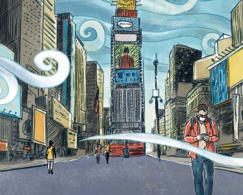 empty times square coronavirus
