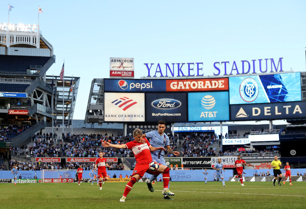 WINDOWS OF OPPORTUNITY: Here's when NYCFC can play at Yankee Stadium this  season - Front Row Soccer