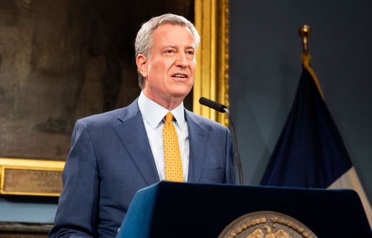Mayor Bill de Blasio