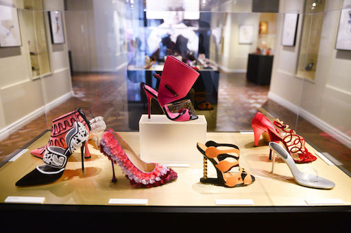 Manolo Blahnik shoe exhibition.